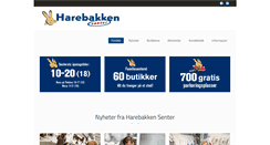 Desktop Screenshot of harebakken.com
