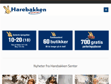 Tablet Screenshot of harebakken.com